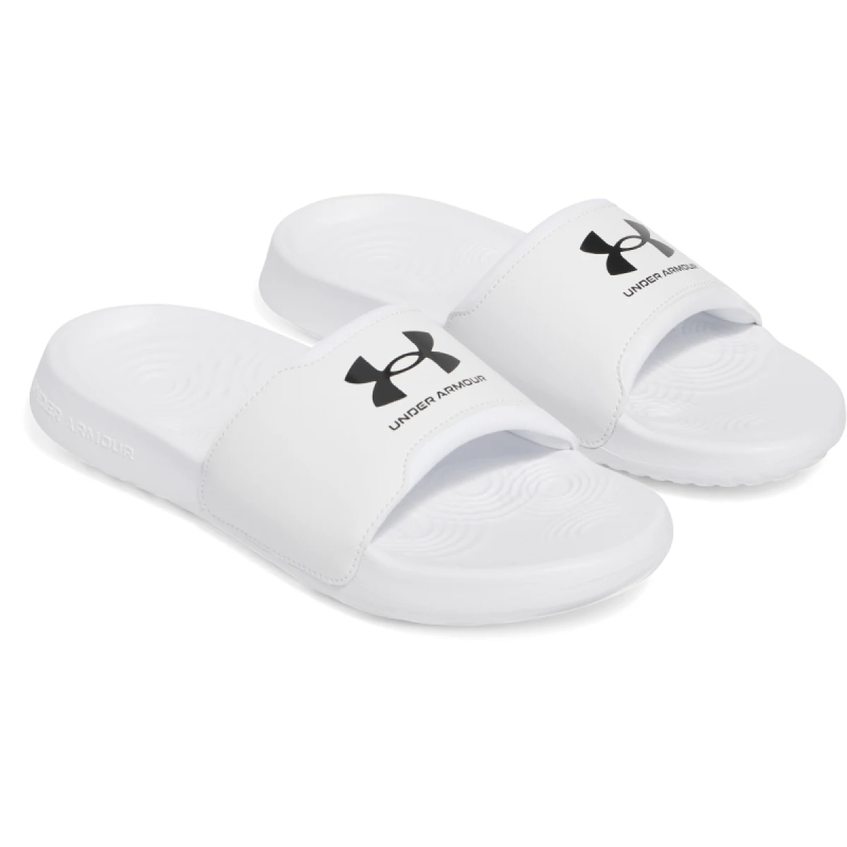 Női papucsok (strandcipők) UNDER ARMOUR UA W Ignite Select white white black · záber 3