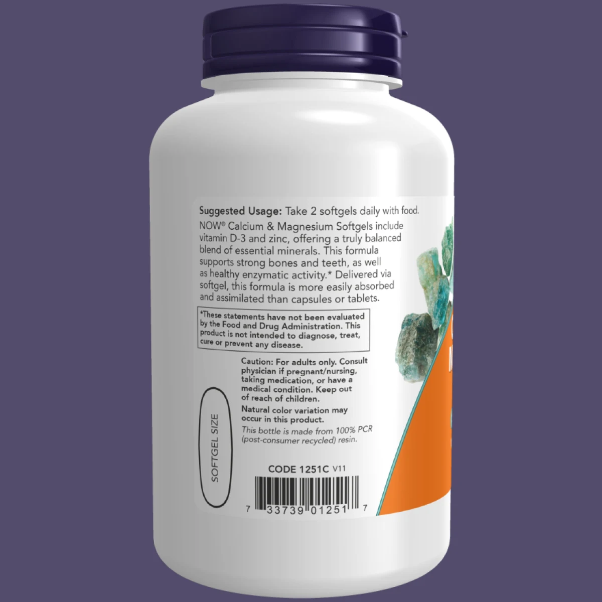 Calcium & Magnesium - 120 Softgels · záber 3