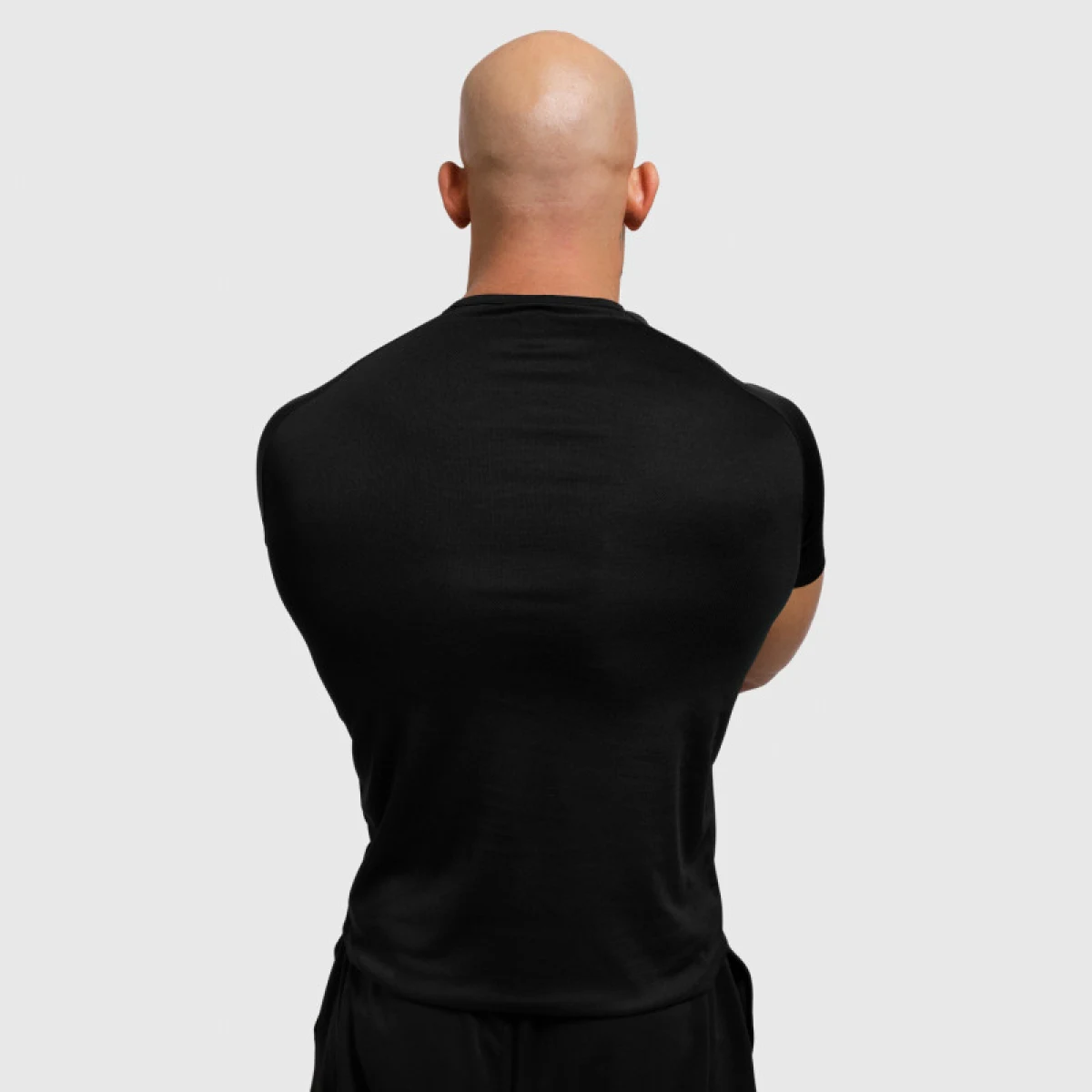 Férfi funkcionális póló Iron Aesthetics Performance, fekete · záber 4