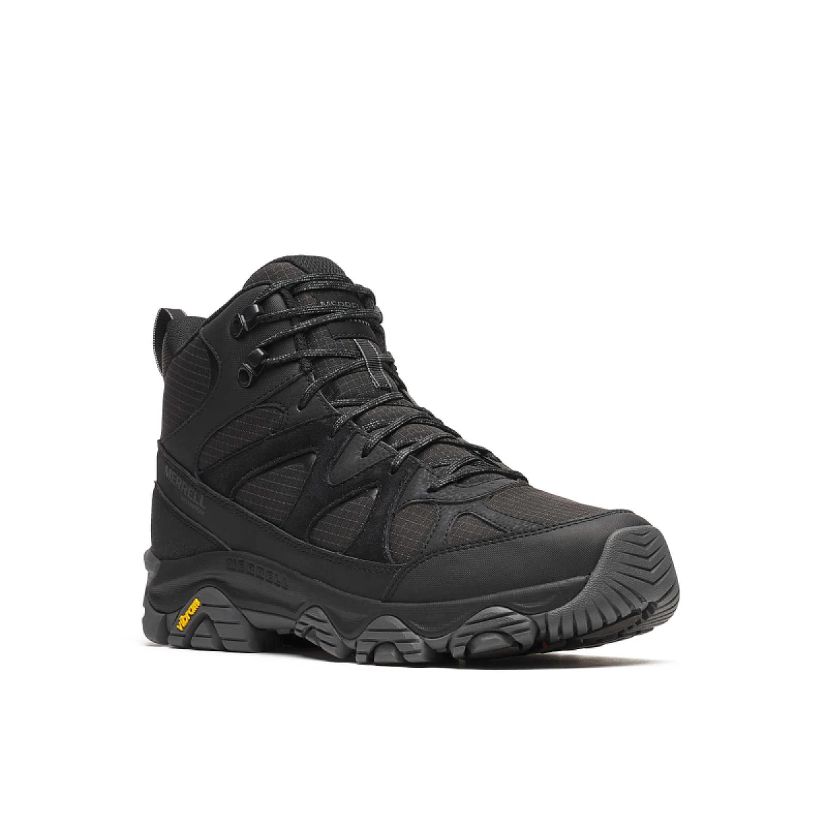Férfi bokacsizmák télen MERRELL Thermo Snow Grip Mid WP M black · záber 3