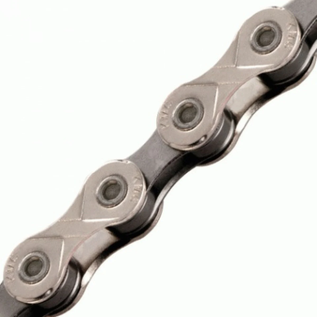Bicikli lánc KMC X 10 silver black 114 links · záber 1
