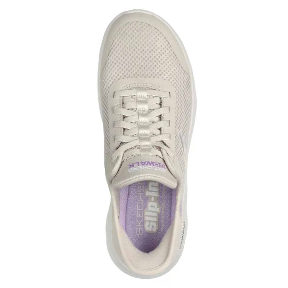 Női szabadidőcipők SKECHERS Go Walk Flex Grand Entry Slip-Ins W off white · záber 4
