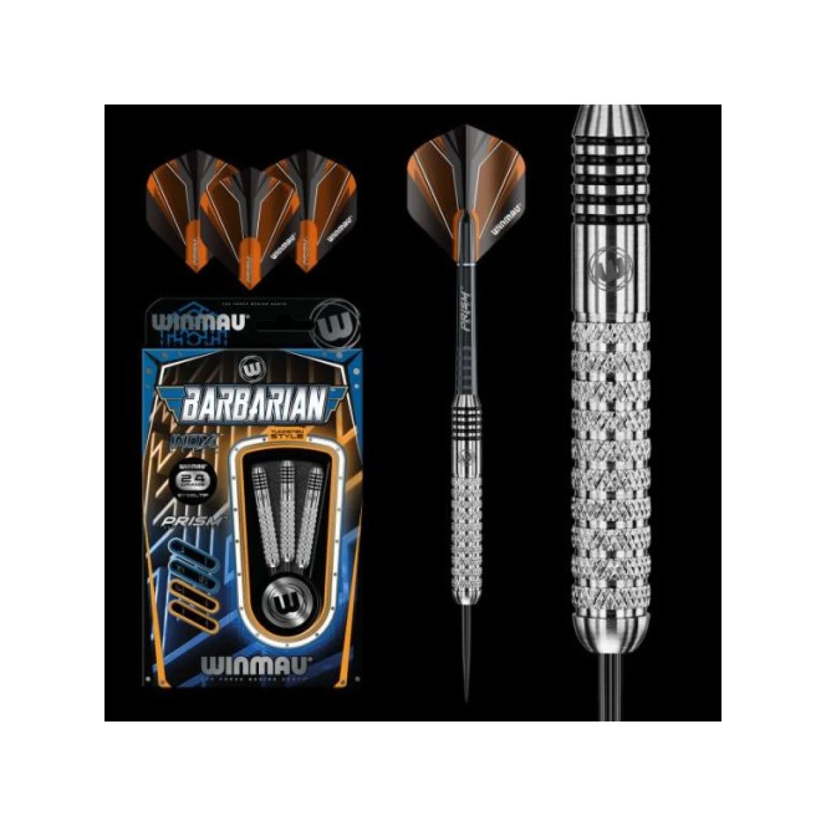 Winmau steel szett Barbarian 22g Inox steel · záber 5