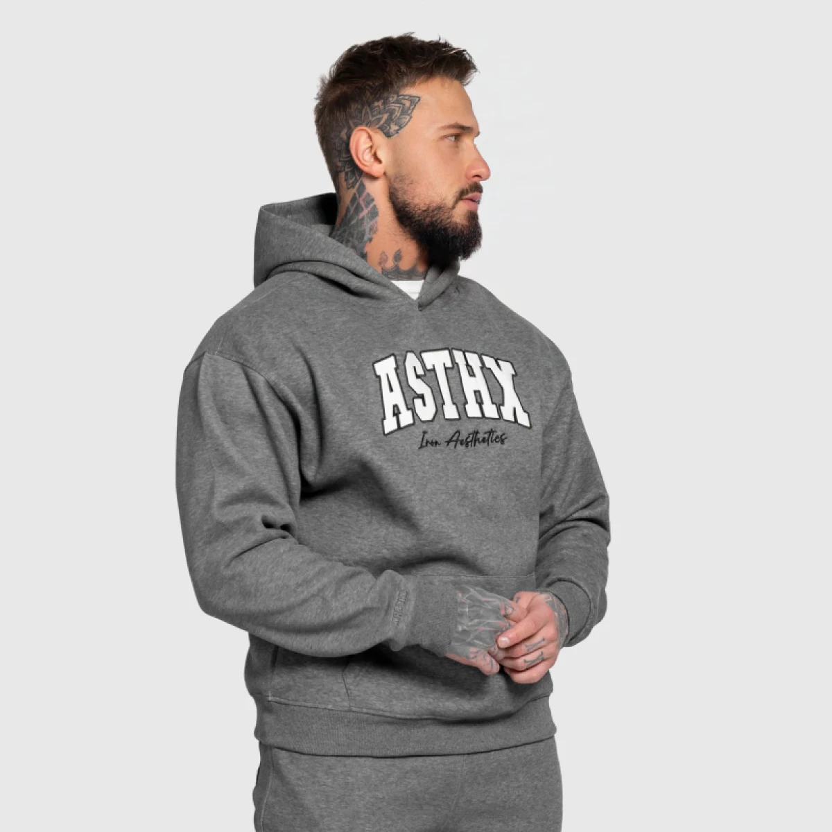 Melegítőszett Iron Aesthetics ASTHX, szürke · záber 5