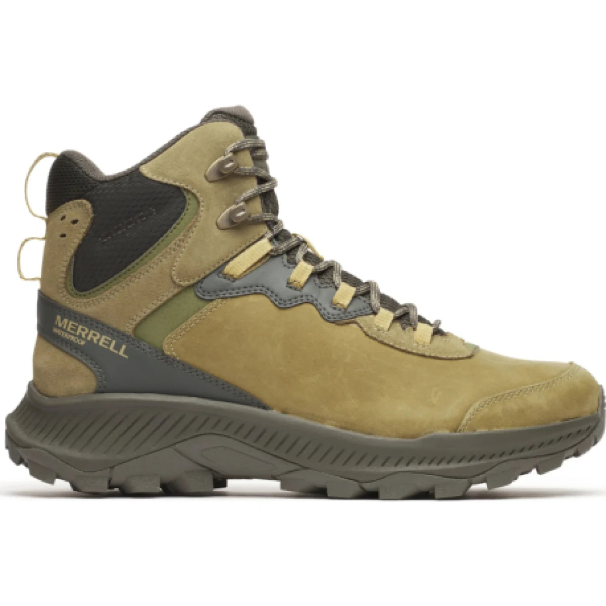 Férfi bokacsizmák télen MERRELL Speed Strike 2 Thermo Mid WP M drab · záber 1