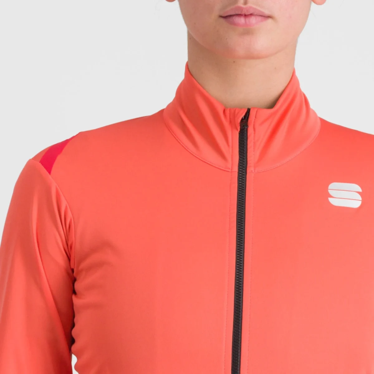 Női kerékpáros dzseki SPORTFUL Fiandre light norain w jacket, pompelmo · záber 11