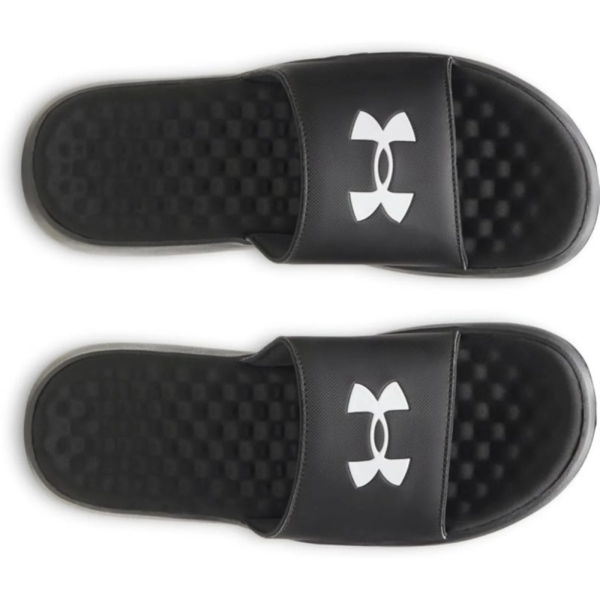 Férfi papucsok (strandcipők) UNDER ARMOUR UA Ignite Pro 8 Fix M black black white · záber 5