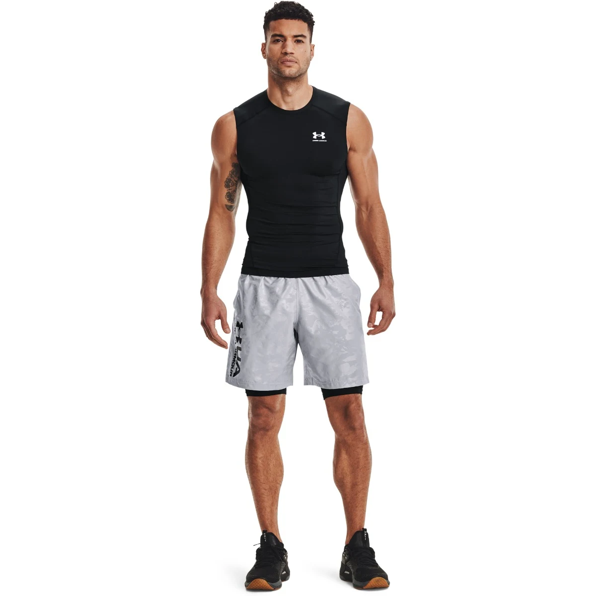 Under Armour HG Armour SL Black - Méret: M | Szín: čierna | Korcsoport: Felnőtt | Tömeg: 0,06 g | Csomag: 100 · záber 3