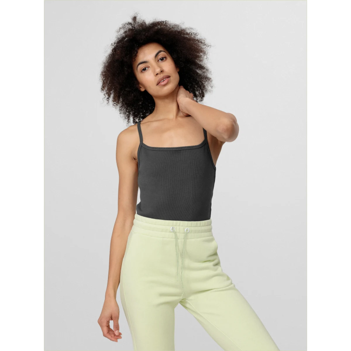 Női trikó 4F WOMENS T-SHIRT TSD058-22S-ANTHRACITE · záber 2