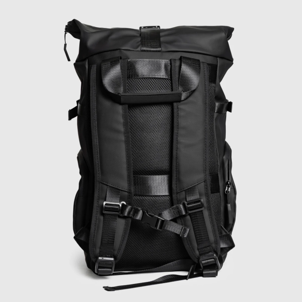 Rolltop hátizsák Iron Aesthetics Urban Pro, fekete · záber 2