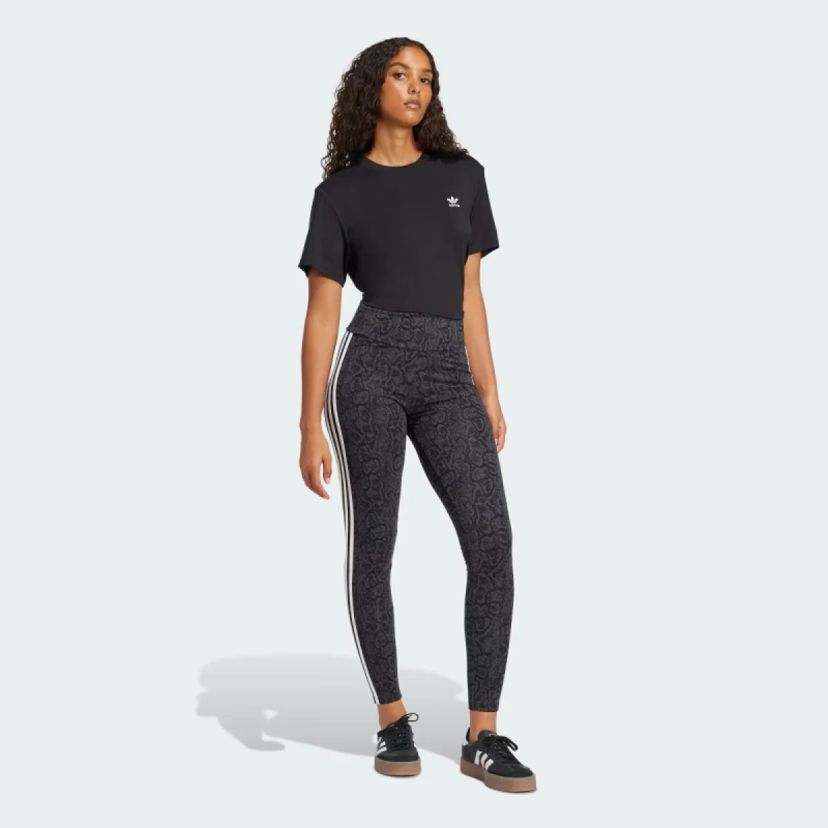 Női leggings ADIDAS ORIGINALS SNAKE AOP LGNGS-JC5751-Grey · záber 4
