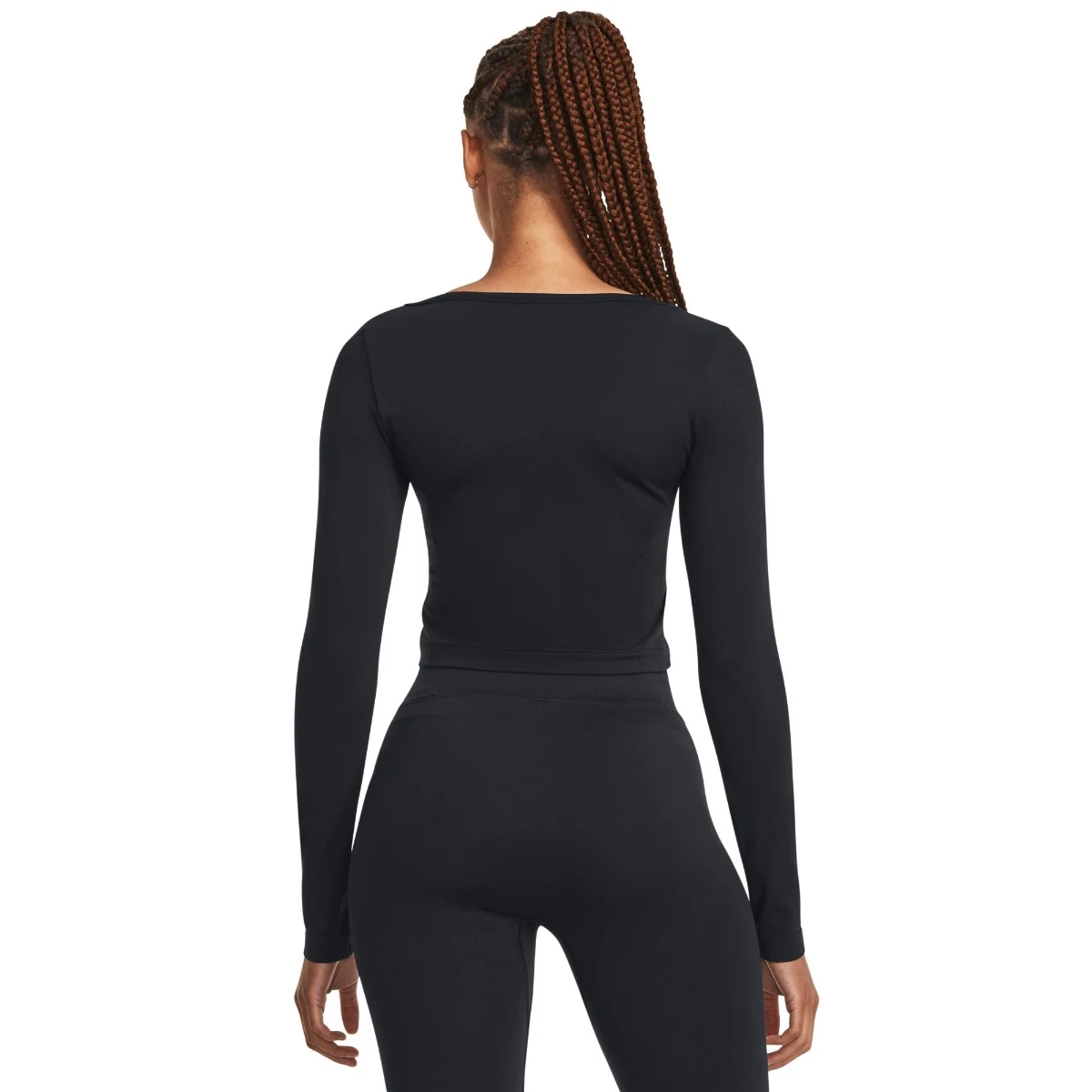 Under Armour Train Seamless LS női póló Black - Méret: XS | Tömeg: 0,159 g · záber 2