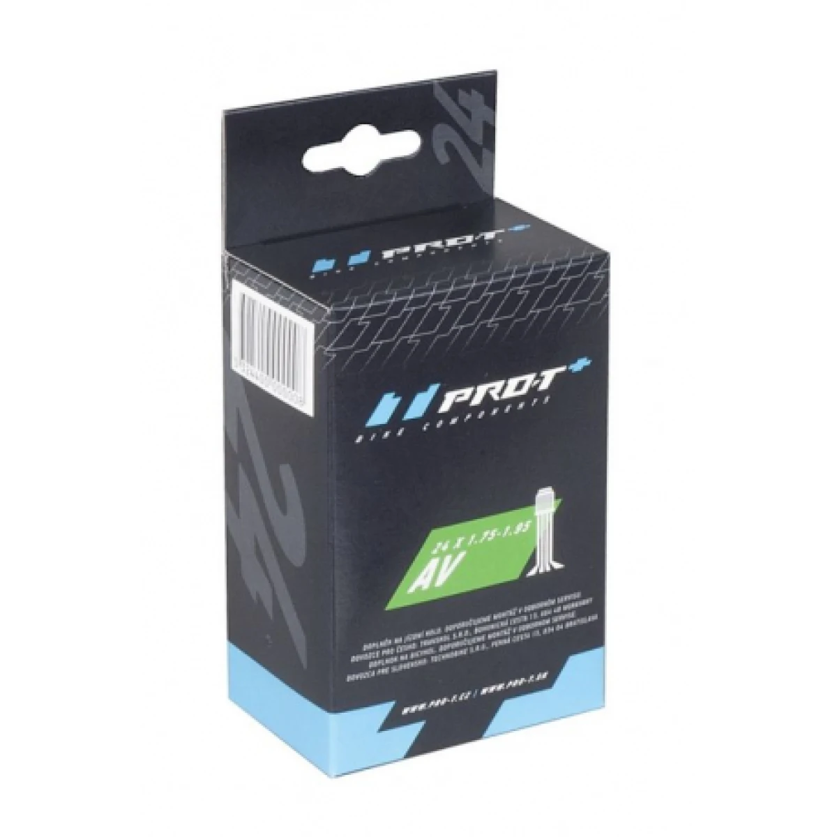 Bicikli belső PRO-T Inner tube 16x1,75 (47 54-305) AV · záber 1