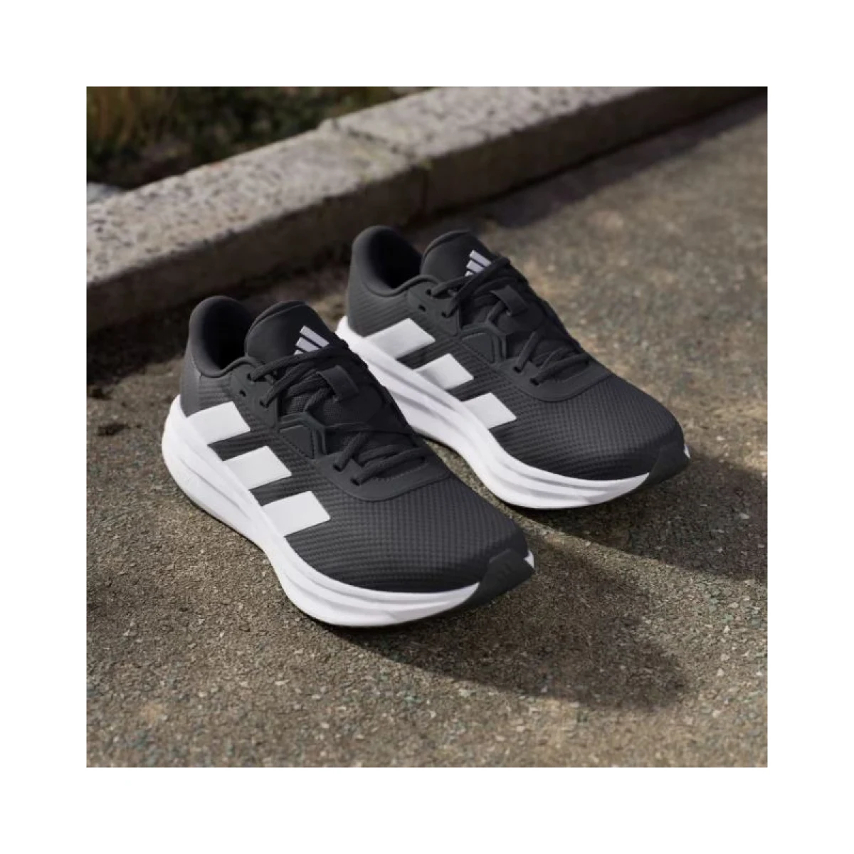Férfi sportcipők (edzőcipők) ADIDAS Galaxy 7 M core black cloud white carbon · záber 4