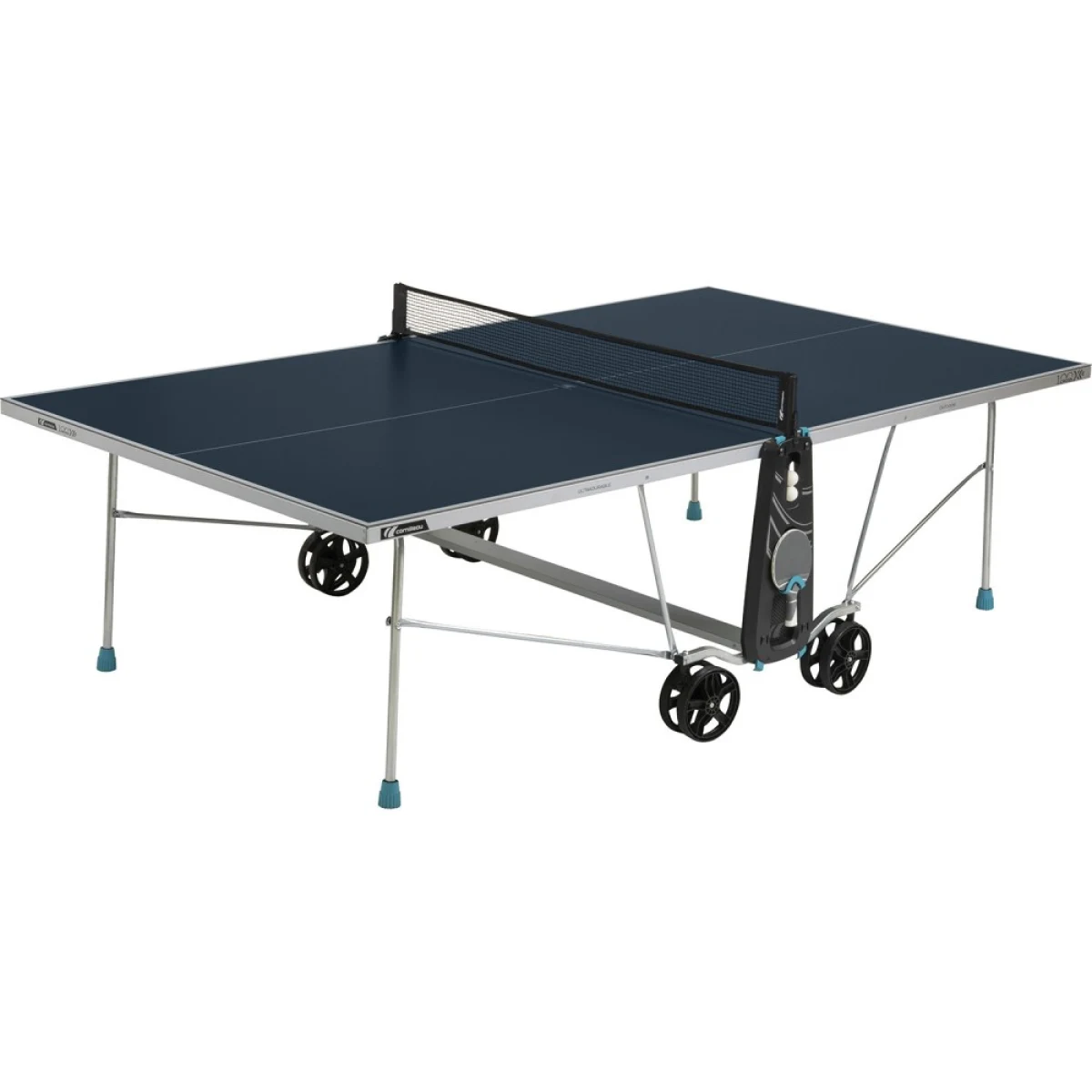 Cornilleau 100X kültéri pingpong asztal kék · záber 1