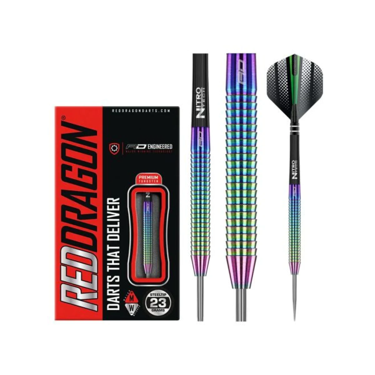 Dart szett Red Dragon steel Razor Edge Spectron, 24g 85% · záber 5