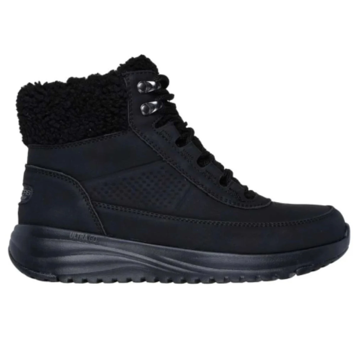 Női bokacsizmák télen SKECHERS Stellar Alpine Adventure WP W black black · záber 1