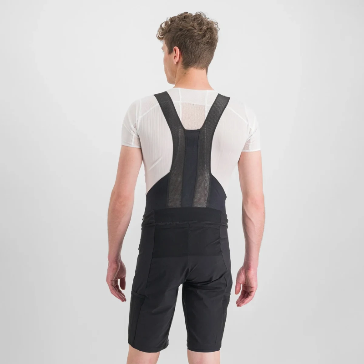 Férfi kerékpáros nadrág SPORTFUL Supergiara overshort, black · záber 3