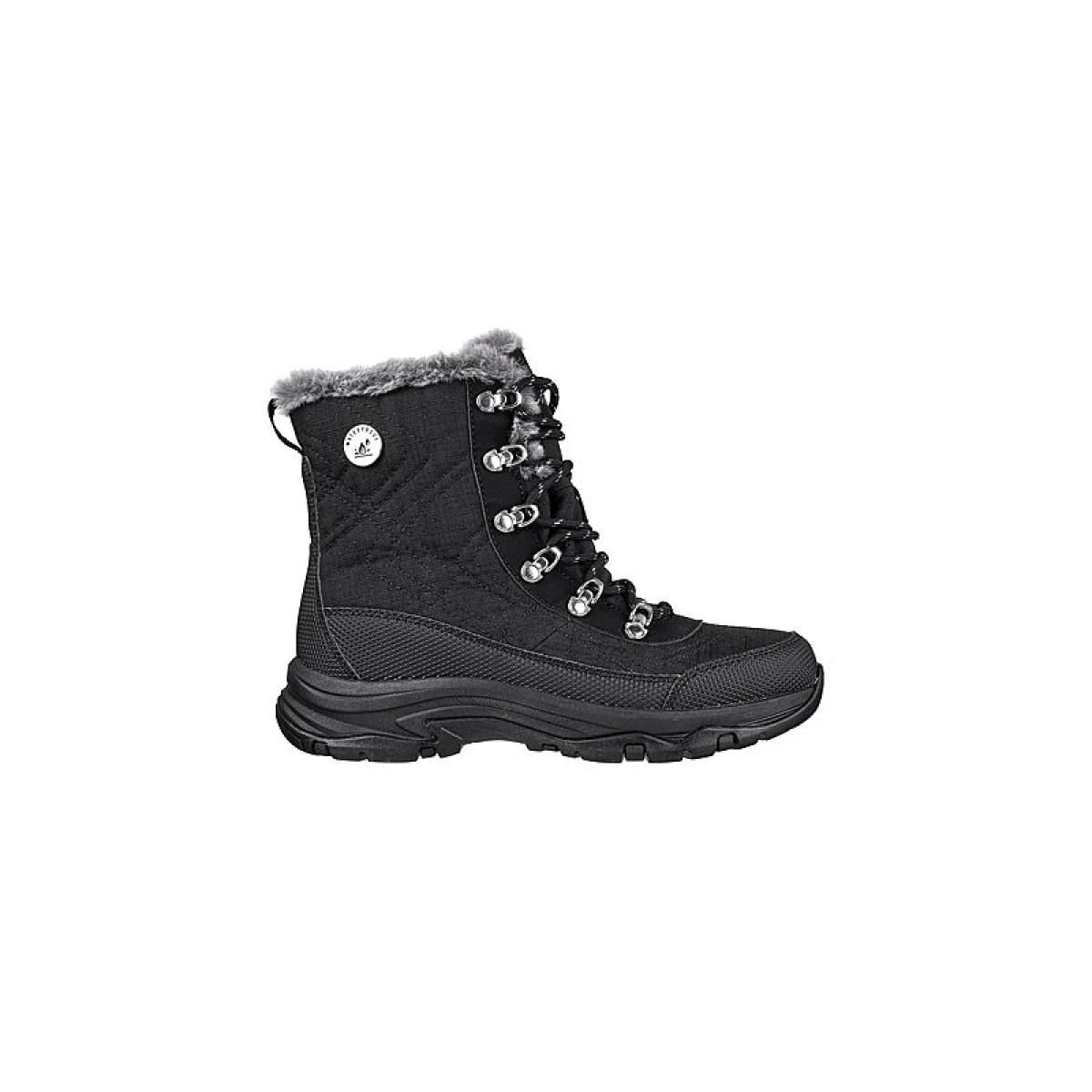 Női magas téli csizmák SKECHERS Trego Cold Blues grey · záber 7