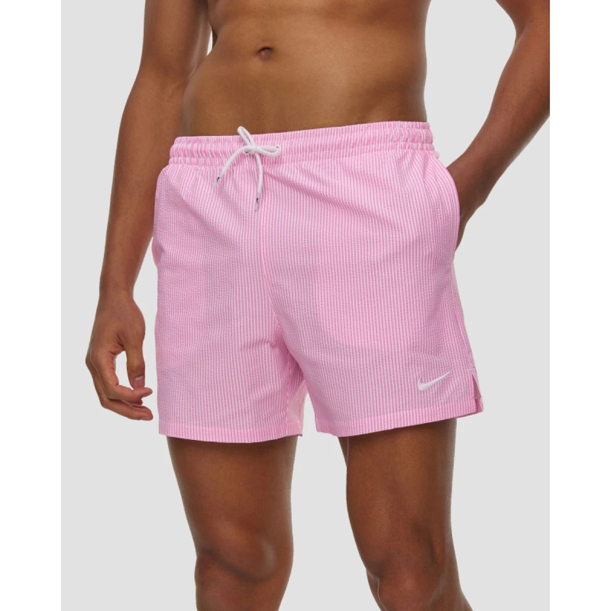 Férfi fürdőnadrág NIKE SWIM Breaker Ripple Texture 5 PINK · záber 11