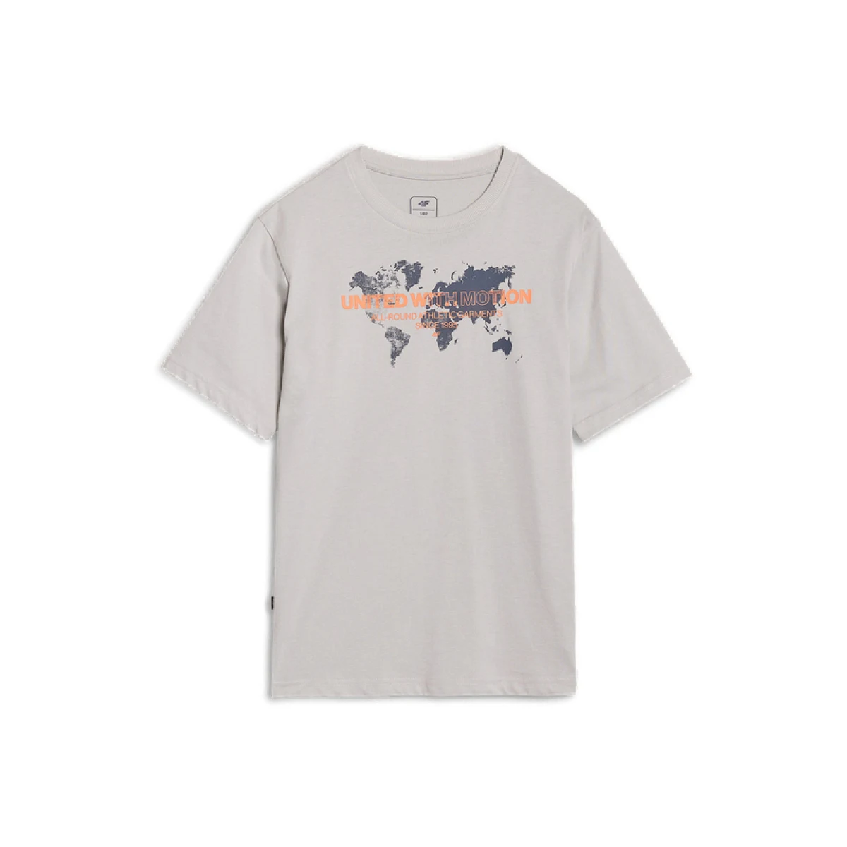 Fiú póló rövid ujjú 4F JUNIOR TSHIRT M1880-27S-COLD LIGHT GREY · záber 5