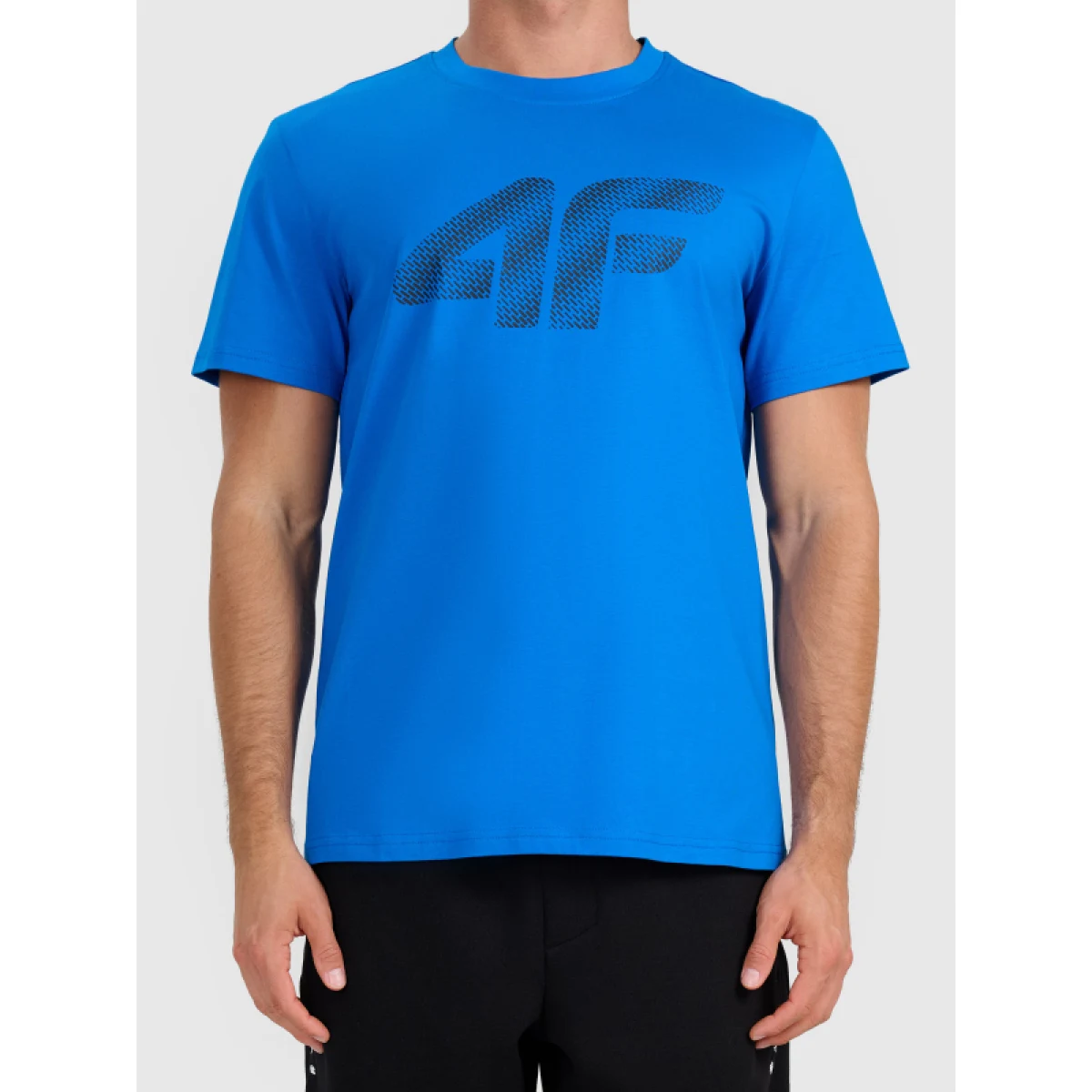 Férfi rövid ujjú póló 4F TSHIRT M3342-33S-BLUE · záber 4