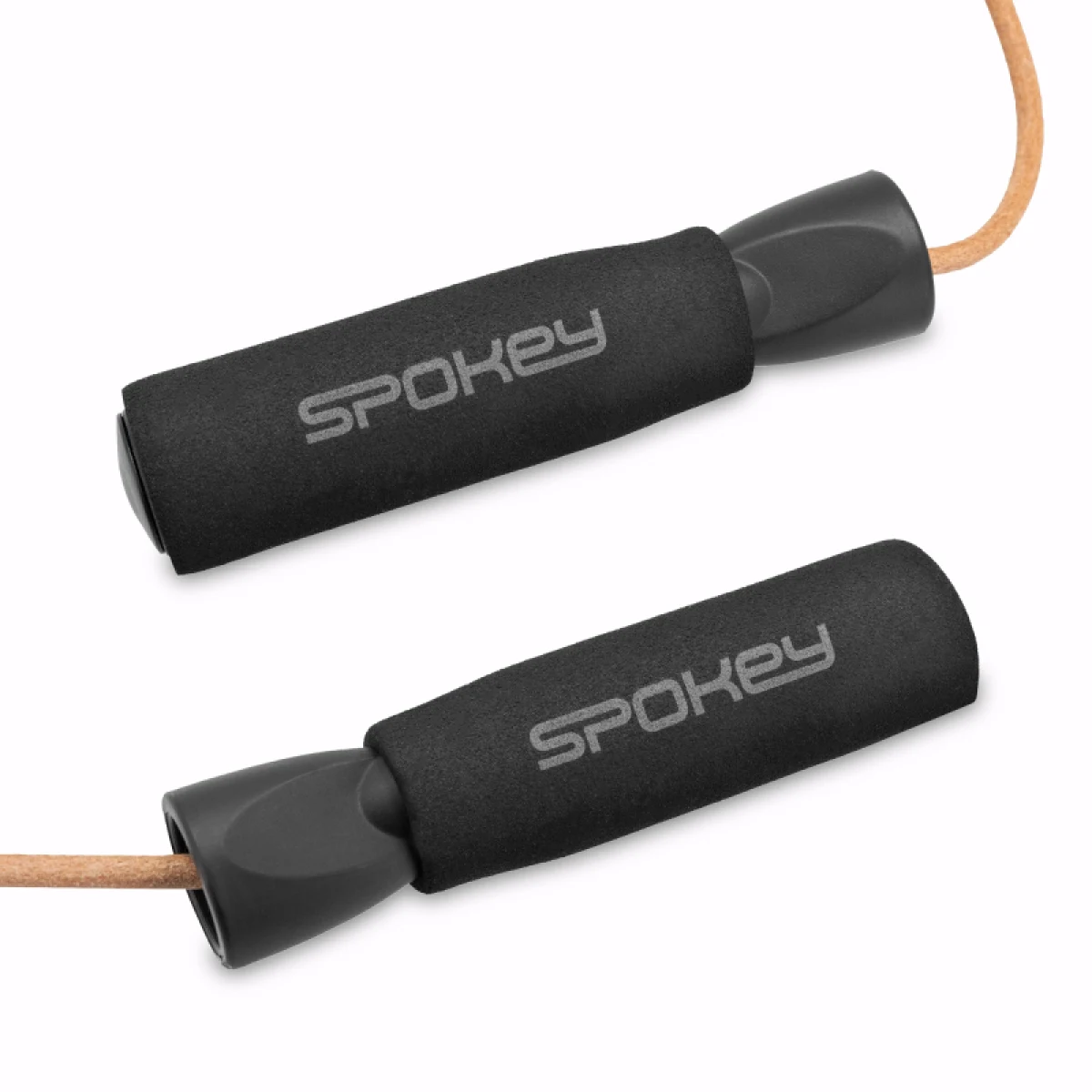 Ugrókötél SPOKEY QUICK SKIP leather ball bearings 300 cm · záber 4