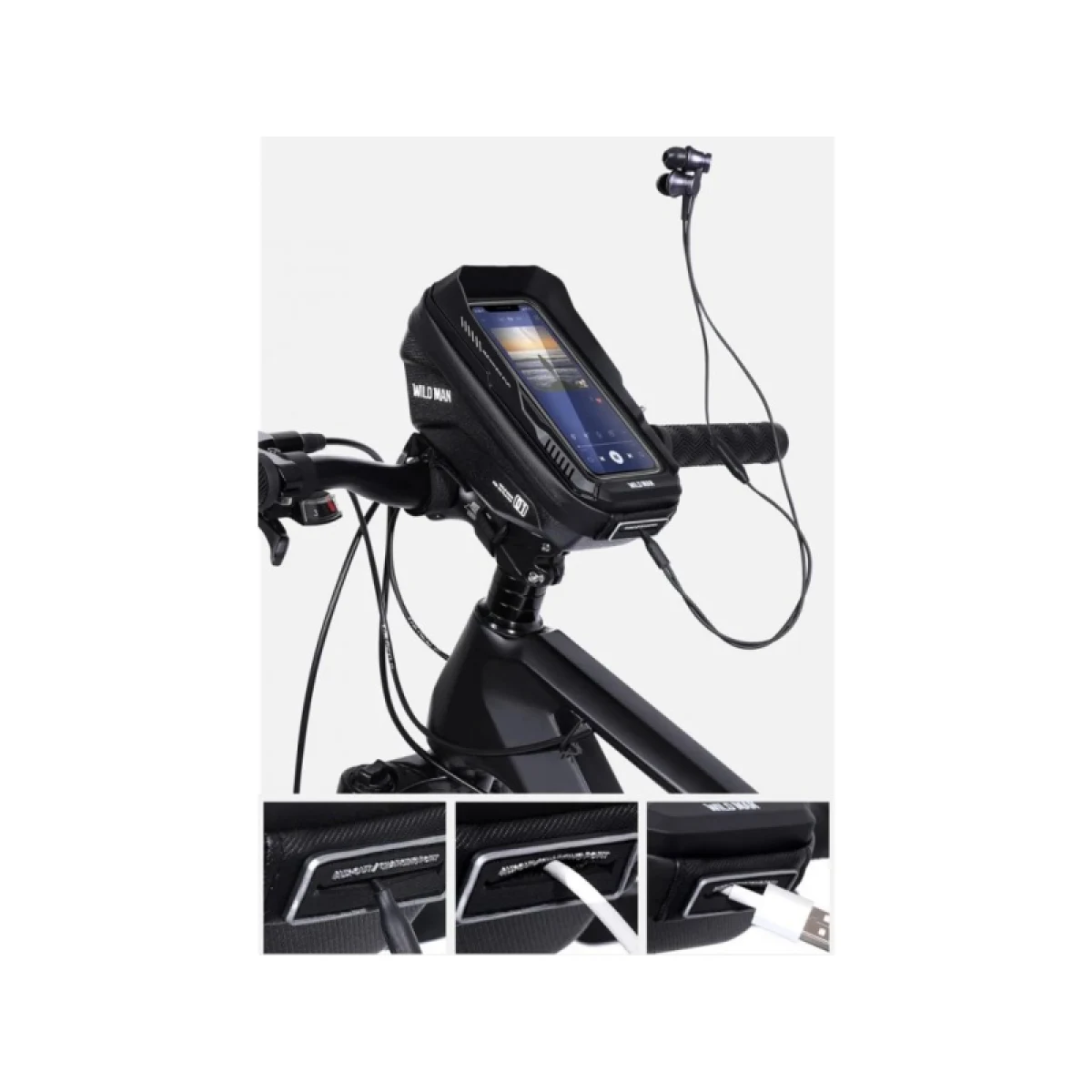 Biciklitáska PAPAYAS Wildman bike mount DM · záber 3