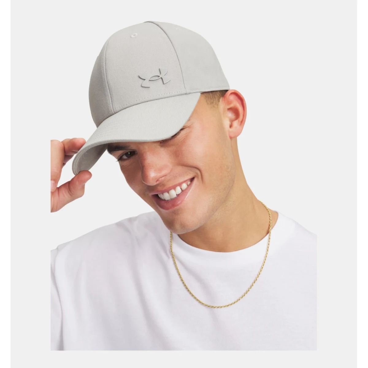 Férfi sapka UNDER ARMOUR M ESSENTIAL LOW METAL ADJ-GRY · záber 8