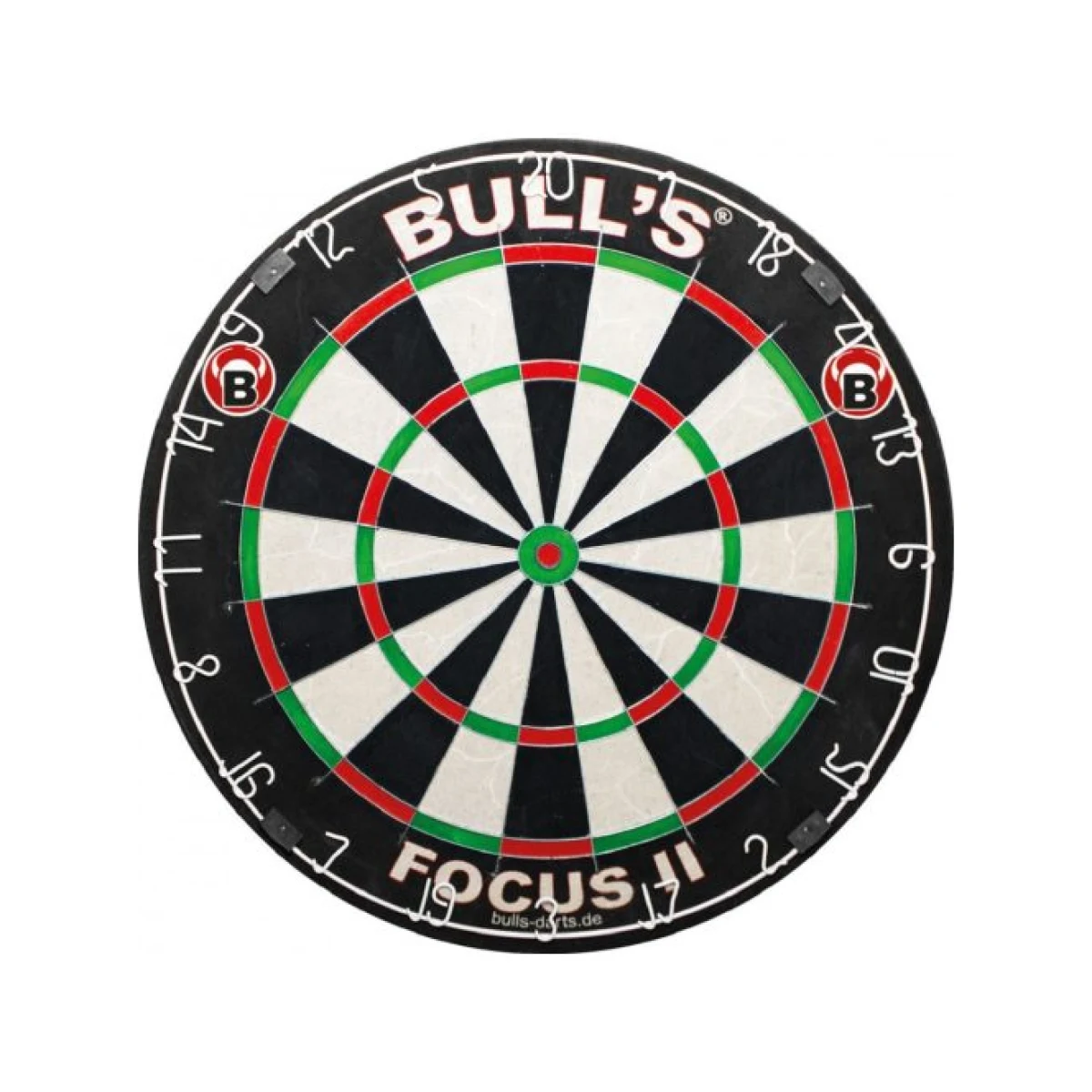Bull's Focus II hivatalos verseny darts tábla, sisal kender, penge térrács (10db !!!) · záber 2