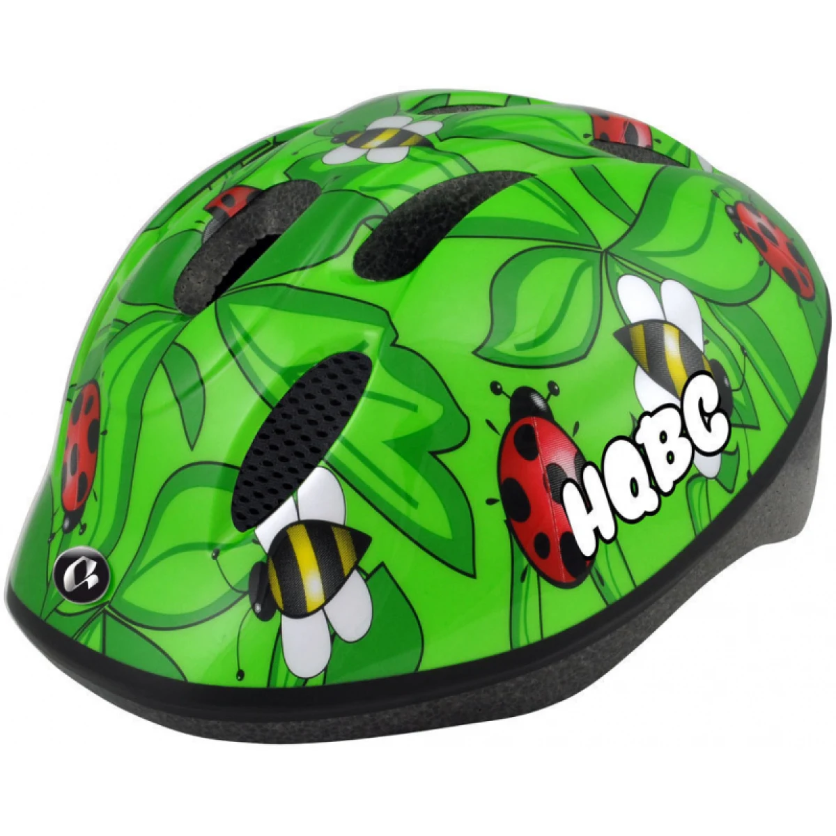 Junior kerékpáros sisak HQBC FUNQ Meadow zelená · záber 2