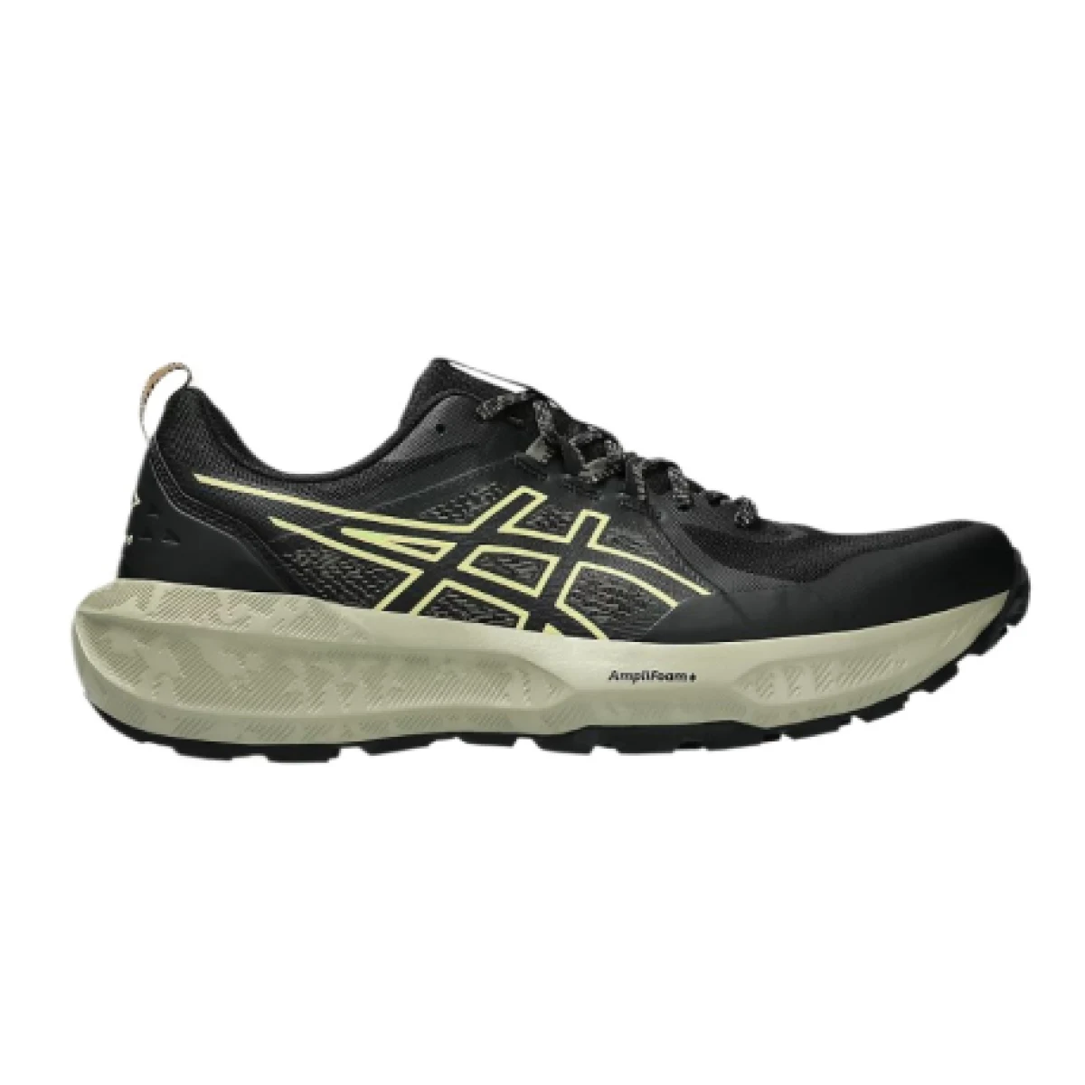 Férfi futó trail cipők ASICS Gel Sonoma 8 M black lime green · záber 1