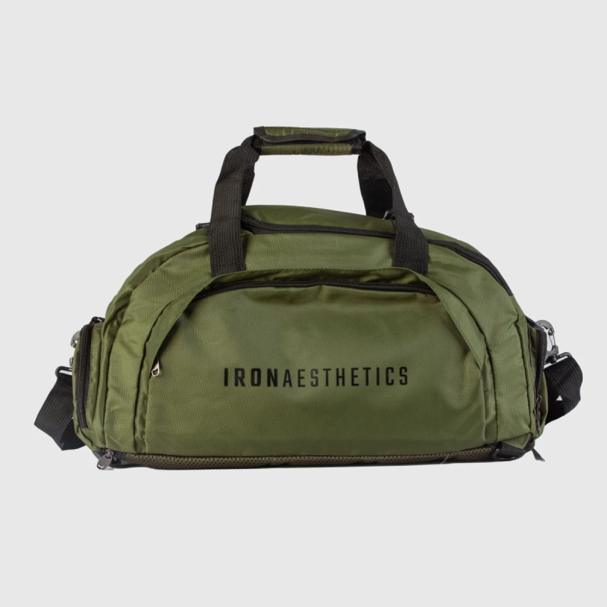 Sporttáska Iron Aesthetics FitKit 2in1, zöld · záber 2