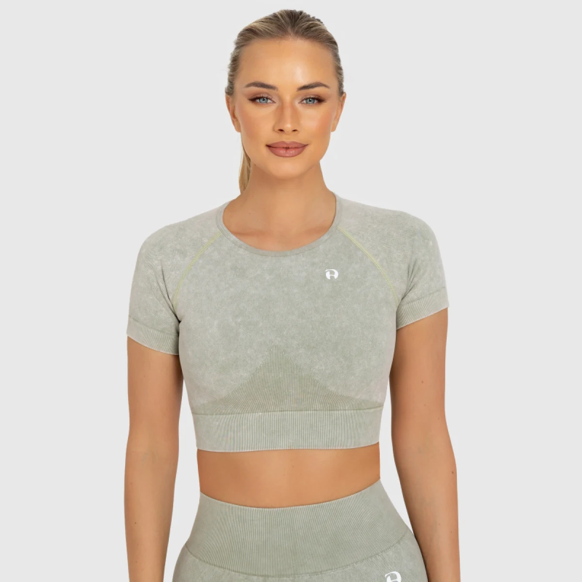 Fitness szett Iron Aesthetics Faded v1, washed green · záber 4