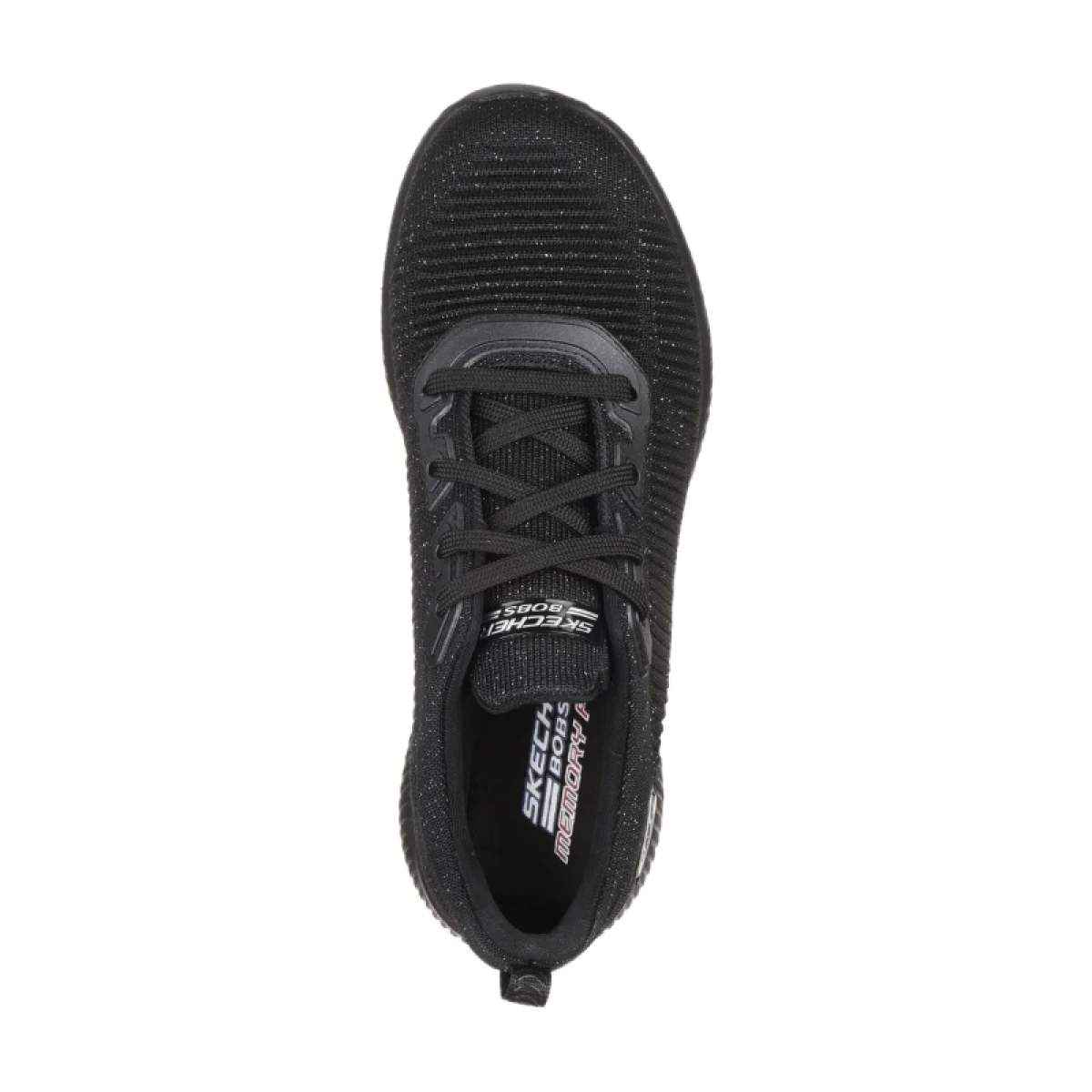 Női szabadidőcipők SKECHERS Bobs Sport Squad Total Glam black silver · záber 4