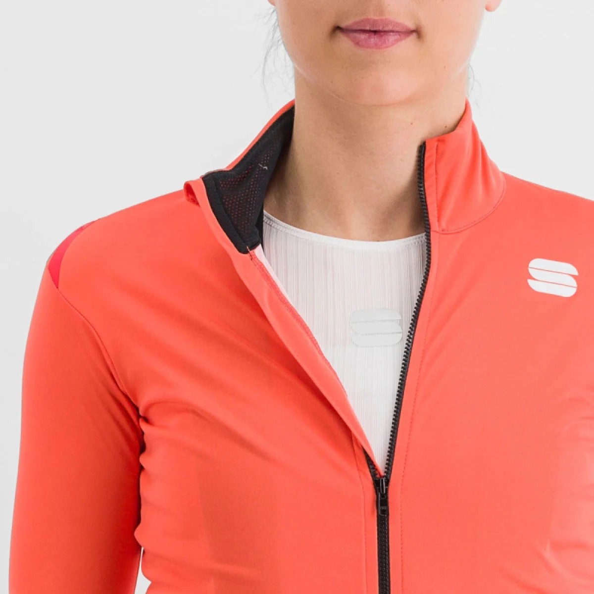 Női kerékpáros dzseki SPORTFUL Fiandre light norain w jacket, pompelmo · záber 5
