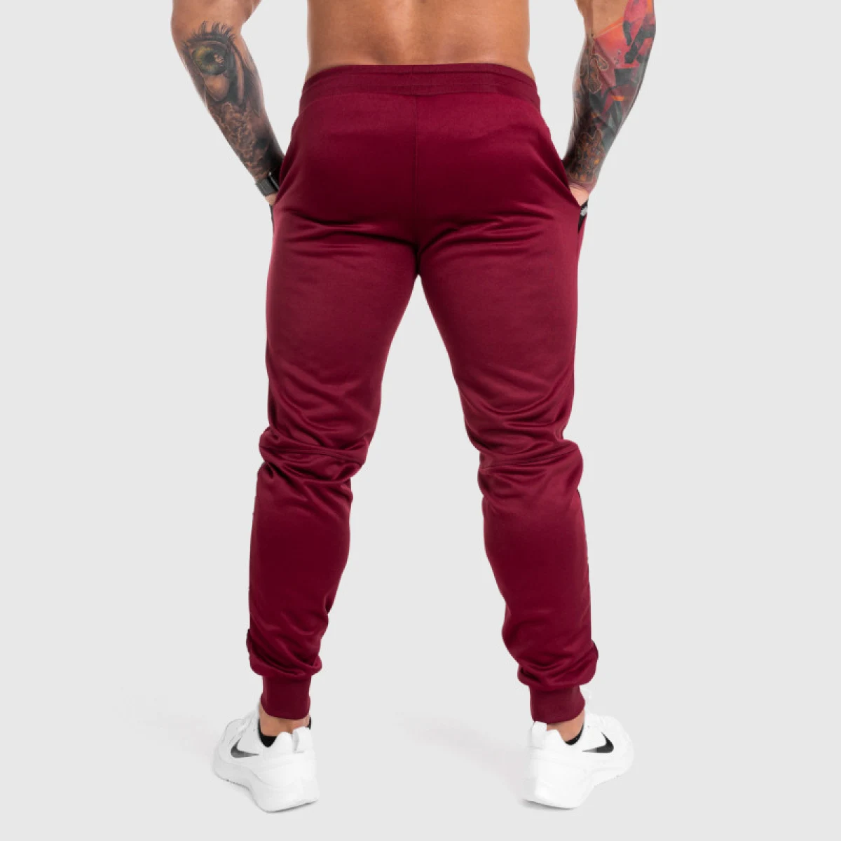 Jogger melegítő Iron Aesthetics Partial, bordó · záber 4