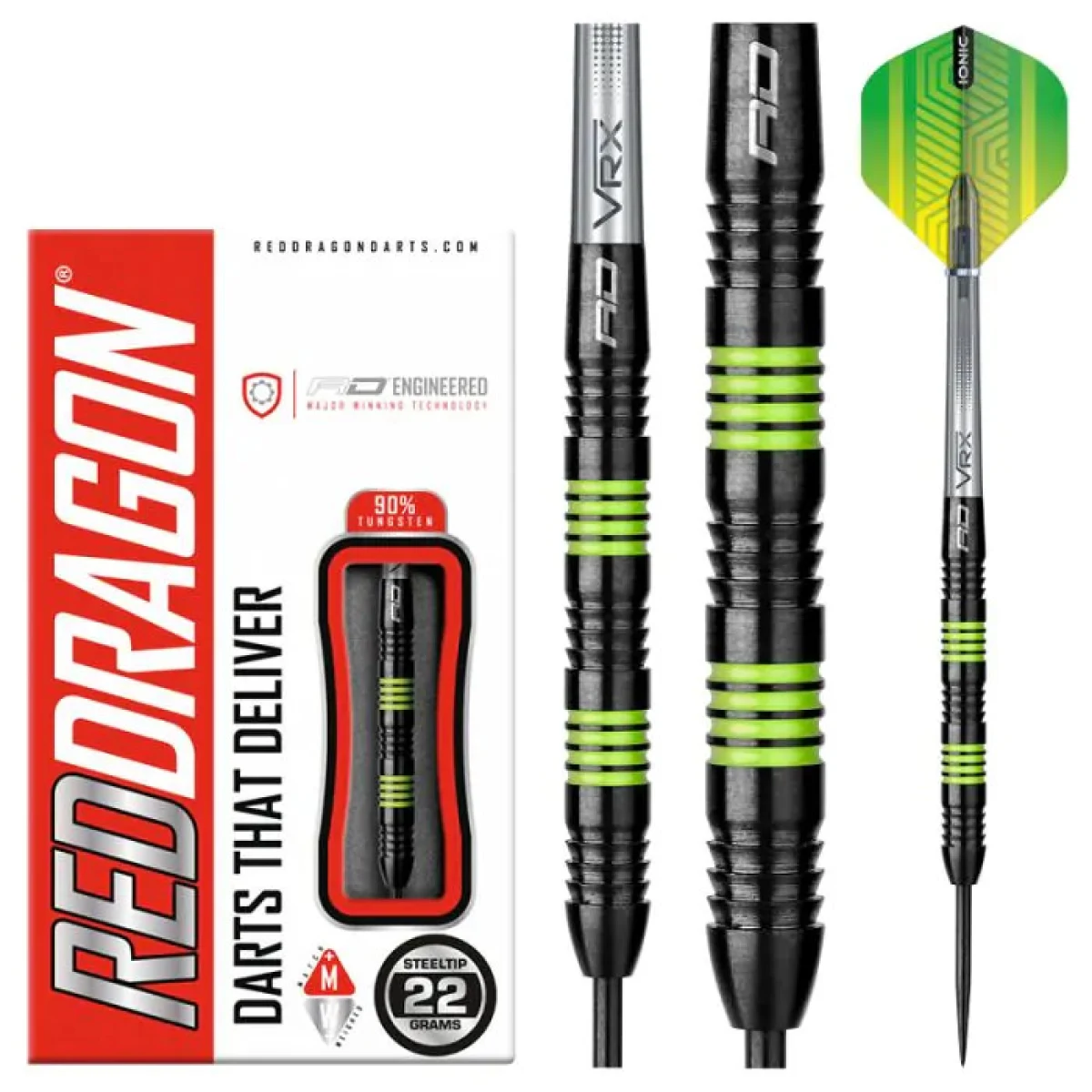 Dart szett Red Dragon steel Freestyle 22g gravírozott · záber 7
