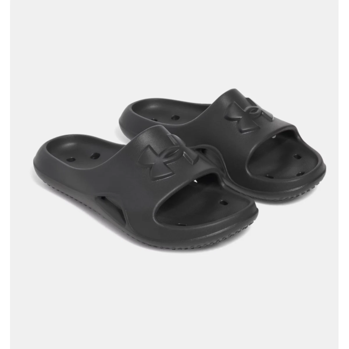 Női papucsok (strandcipők) UNDER ARMOUR UA Locker V SL W black black black · záber 4