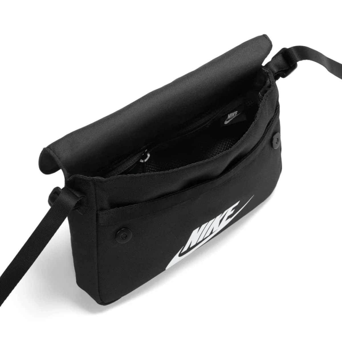 Női válltáska NIKE W NSW FUTURA 365 CROSSBODY black black white · záber 3