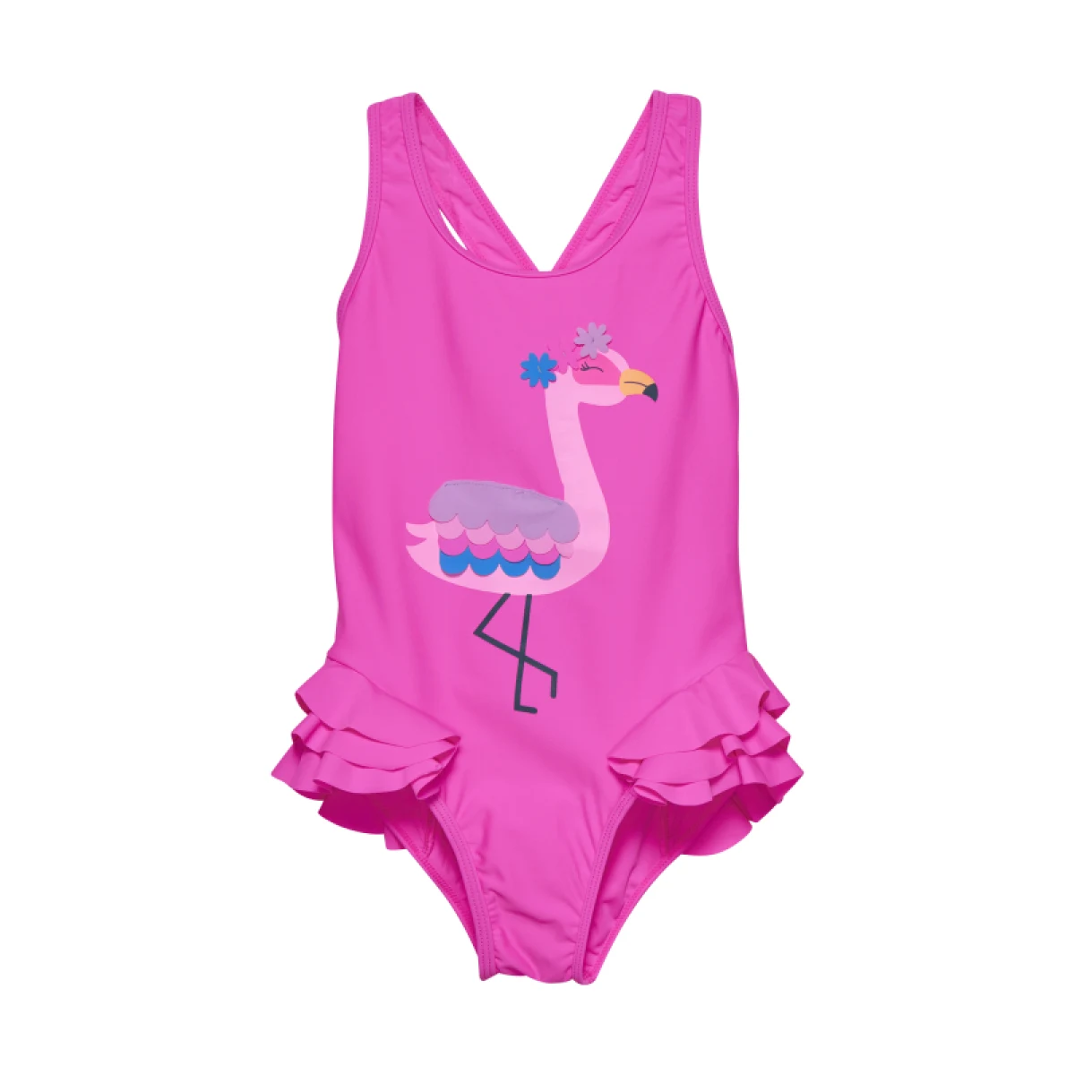 Lány fürdőruhák COLOR KIDS Swimsuit W. Application, sugar pink · záber 2