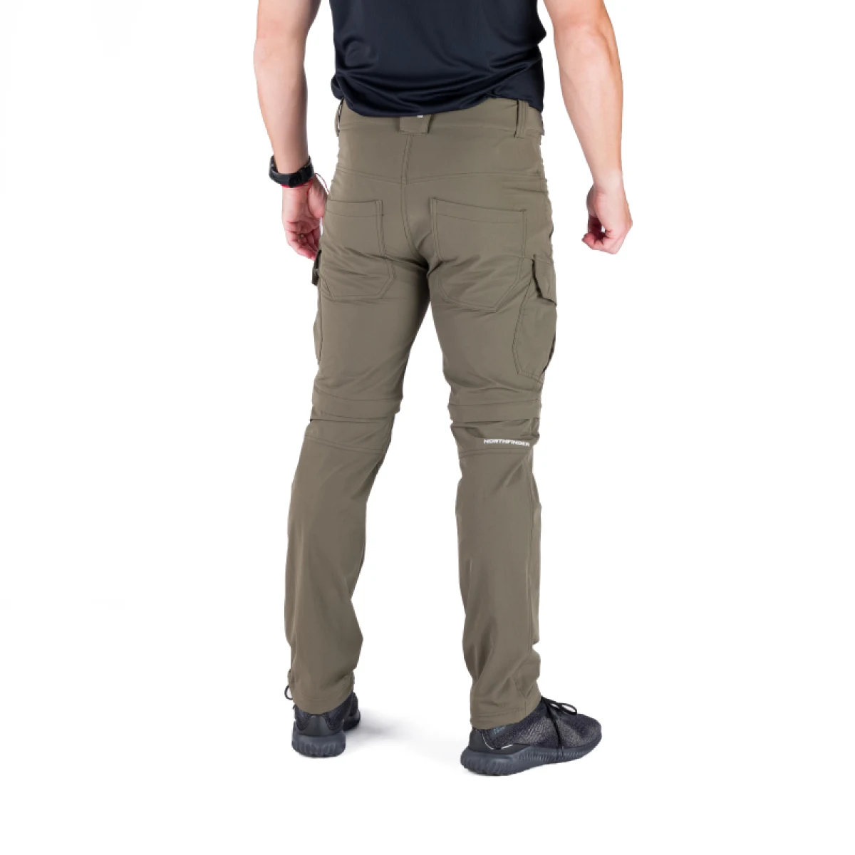 Férfi túranadrágok NORTHFINDER CARUSO-300darkgreen · záber 3