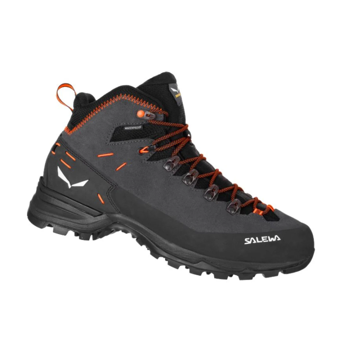 Férfi bokáig érő túracipő SALEWA Alp Mate Winter Mid PTX onyx black · záber 2