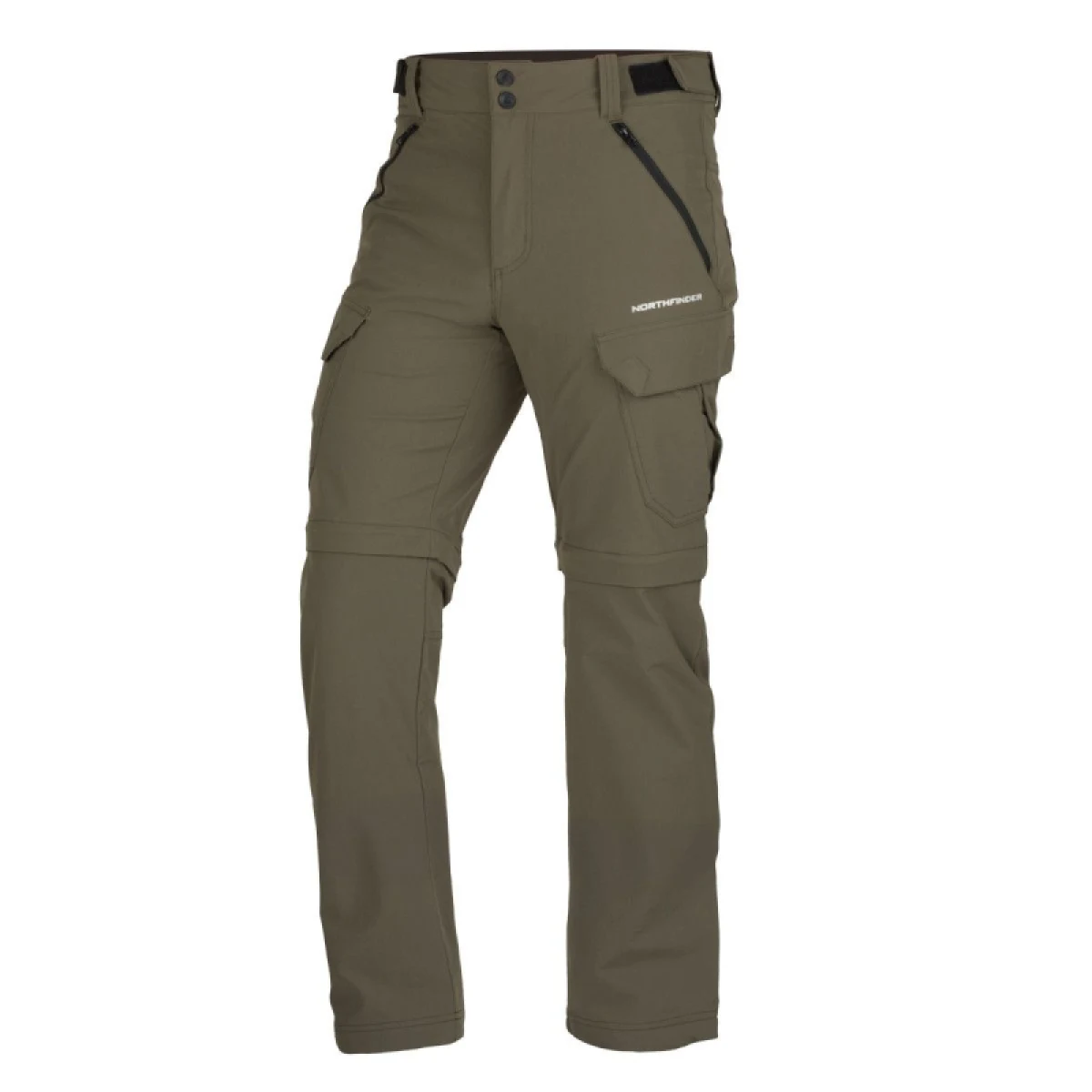 Férfi túranadrágok NORTHFINDER CARUSO-300darkgreen · záber 4