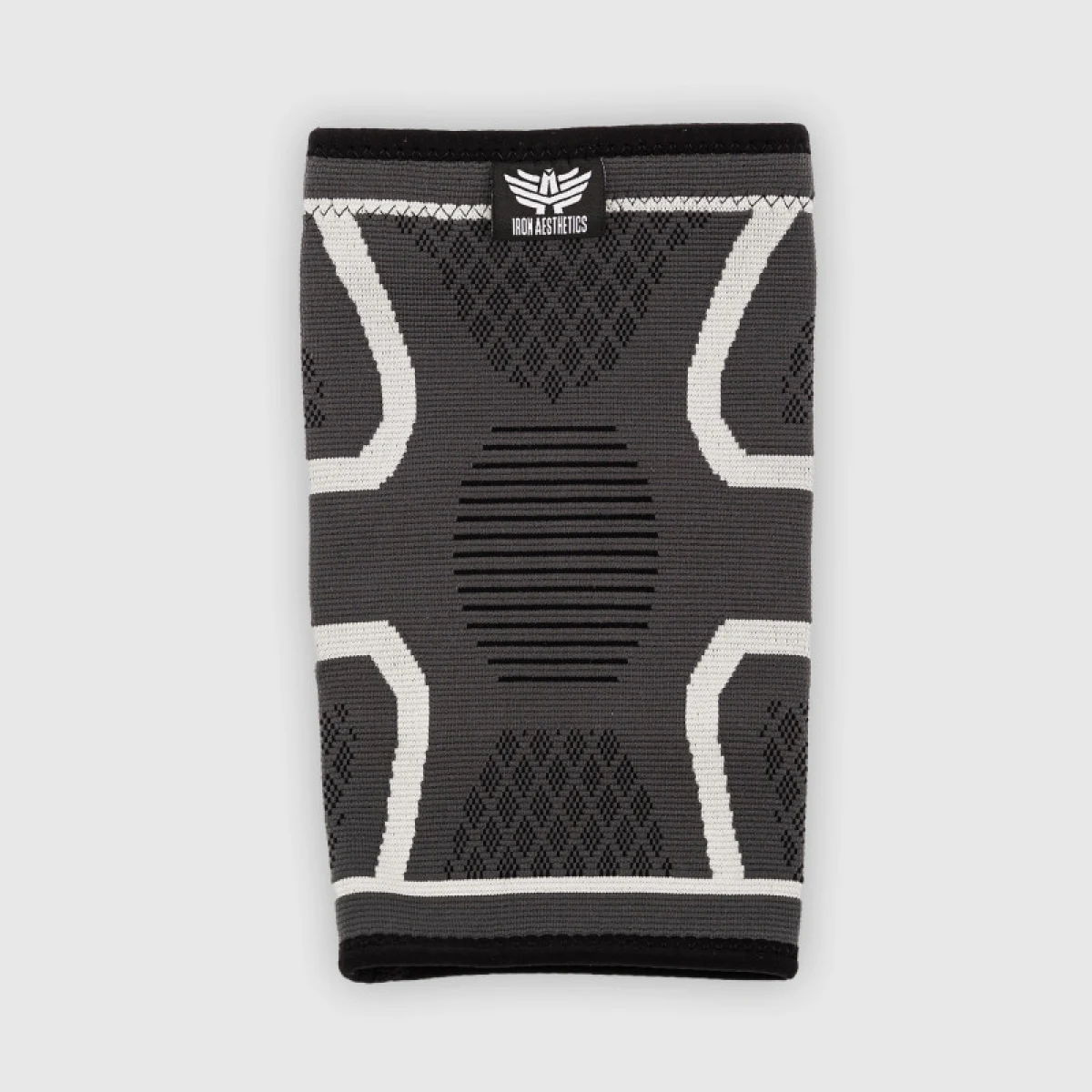Kompressziós térdbandázs Iron Aesthetics KneeFit, szürke · záber 2