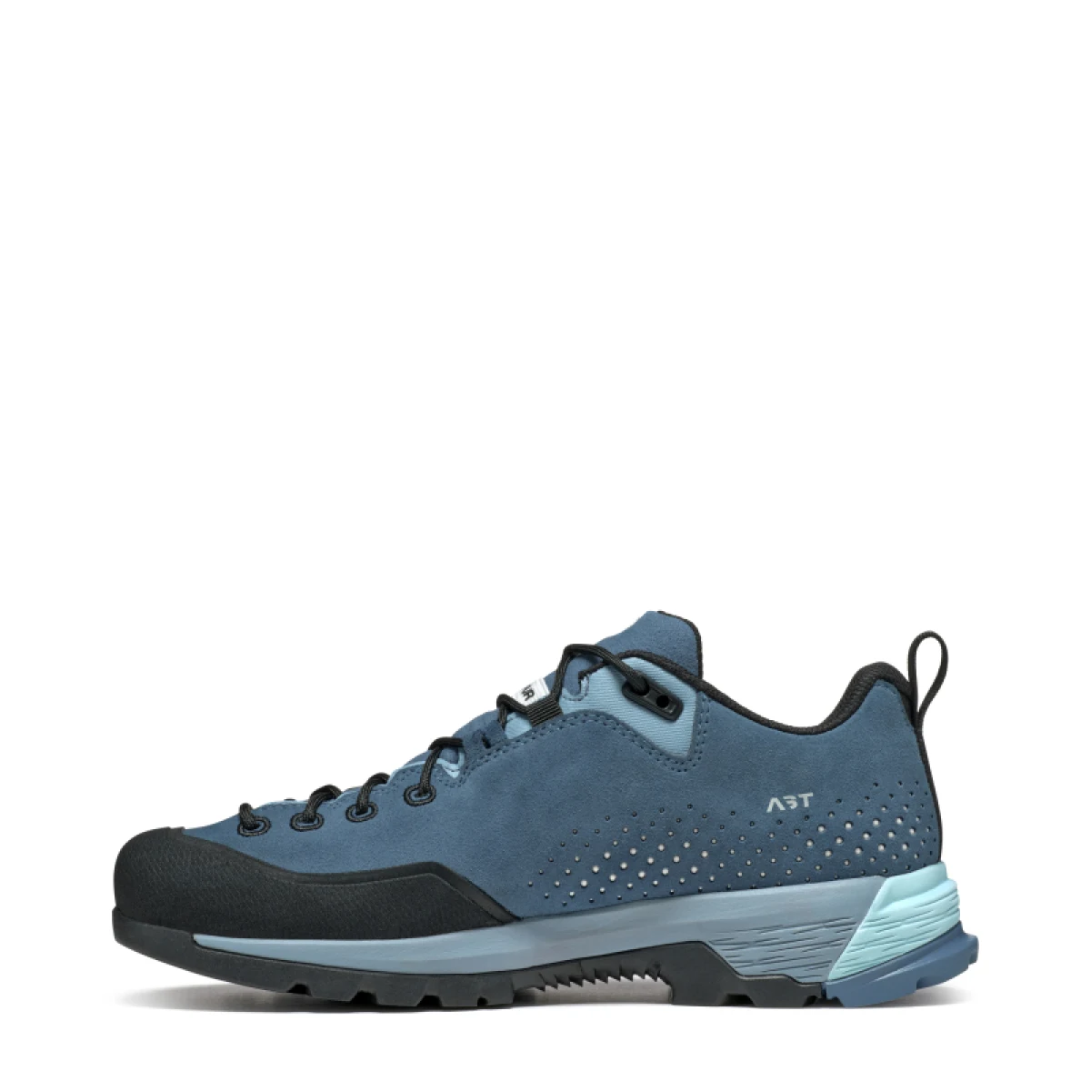 Női alacsony túrázó teljes bőr cipő TECNICA Sulfur GTX Ws, progressive blue blue grey · záber 3
