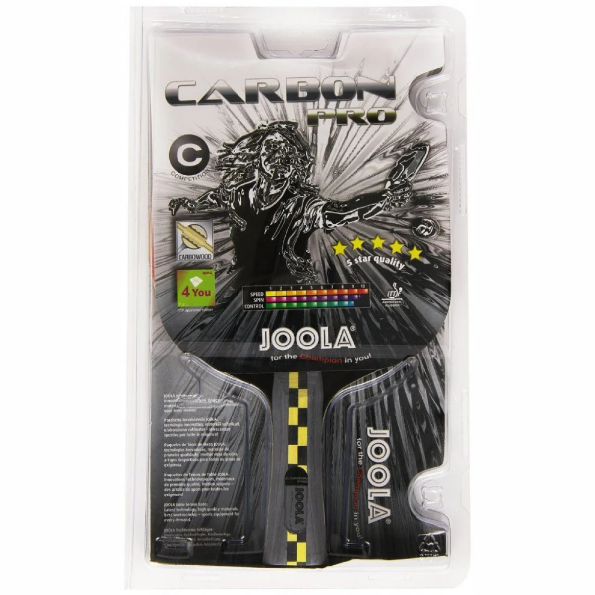 pingpong ütő Joola Carbon Pro · záber 1