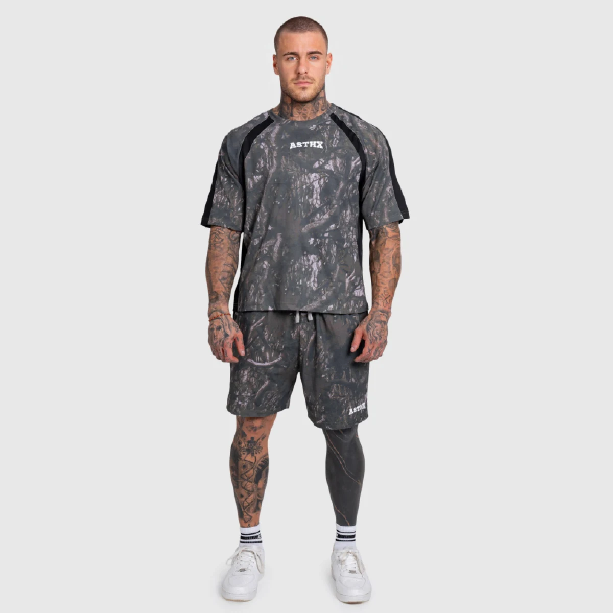 Férfi terepmintás szett Iron Aesthetics Camo tree, dark · záber 1