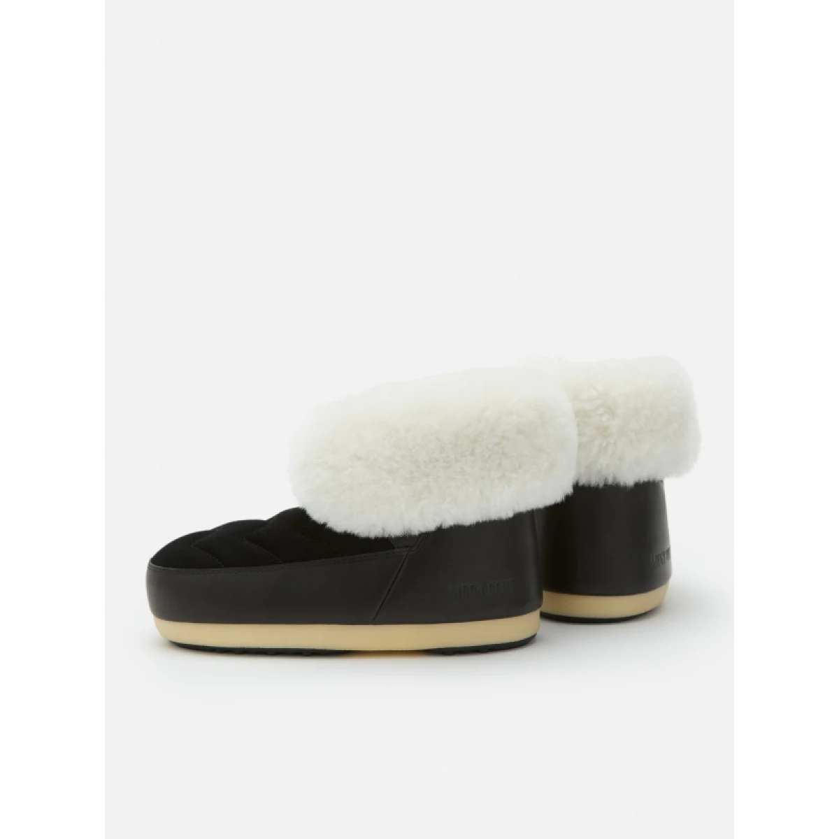 Alacsony téli cipők MOON BOOT MB EVX IGLOO NL02 BLACK NATURAL · záber 2
