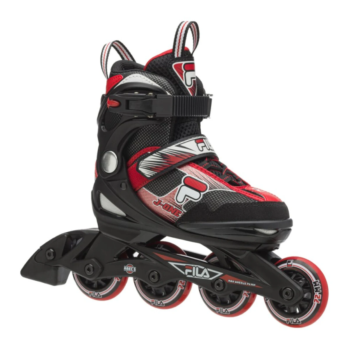 Fiú görkorcsolyák FILA SKATES J-One Jr black red · záber 2